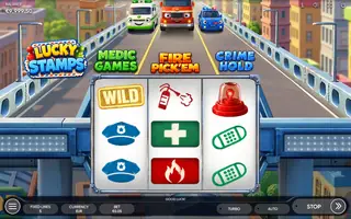 Lucky Stamps – Feature in play
