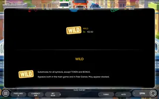Lucky Stamps – Paytable