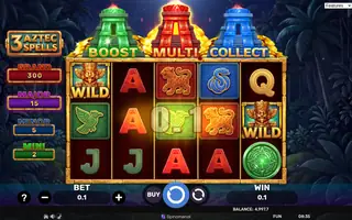 3 Aztec Spells – Winning spin