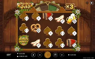 Oktobeer Gold Dice – Feature in play