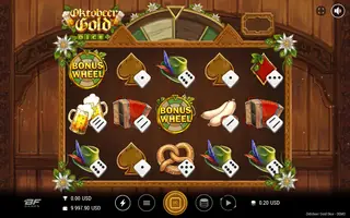 Oktobeer Gold Dice – Feature in play