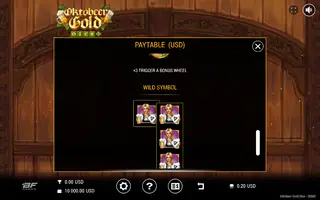 Oktobeer Gold Dice – Paytable