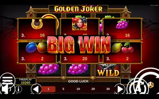Golden Joker Halloween – Winning spin