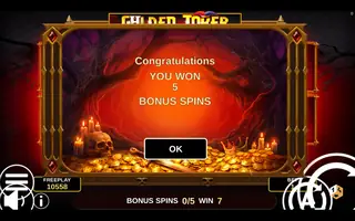 Golden Joker Halloween – Bonus round
