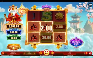 Floating Tiger Gold Blitz Fortunes – Winning spin