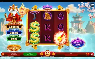Floating Tiger Gold Blitz Fortunes – Feature in play