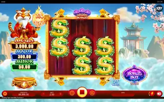 Floating Tiger Gold Blitz Fortunes – Feature in play