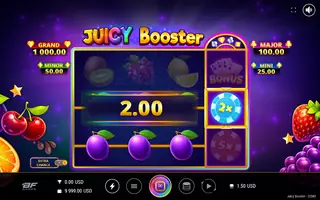 Juicy Booster – Winning spin