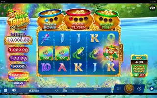 Fishin’ Triple Pots of Gold POWER COMBO – Feature in play