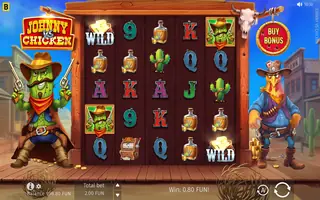 Johnny vs Chicken – Winning spin