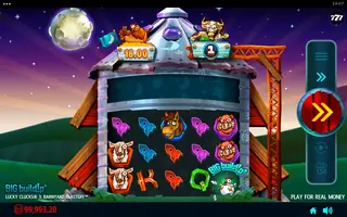 Lucky Clucks 3: Barnyard Blastoff – Feature in play