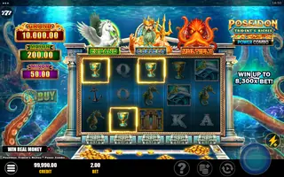 Poseidon: Trident’s Riches Power Combo – Feature in play