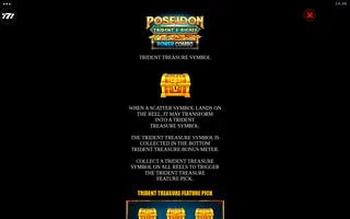 Poseidon: Trident’s Riches Power Combo – Game rules