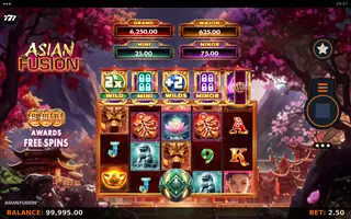 Asian Fusion – Feature in play