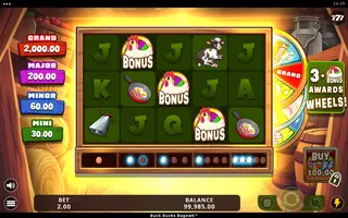 Buck Bucks Bagawk – Feature in play