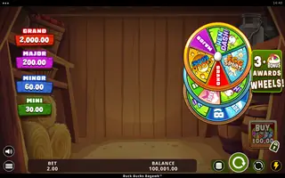 Buck Bucks Bagawk – Bonus round