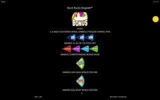 Buck Bucks Bagawk – Game rules