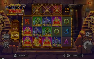 Pharaoh’s Rage UltraSpinz – Base game