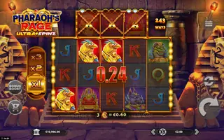 Pharaoh’s Rage UltraSpinz – Winning spin