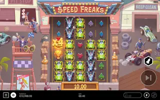 Speed Freaks – Feature in play
