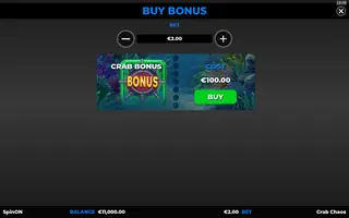 Crab Chaos – Bonus buy