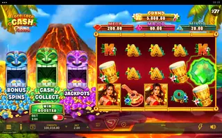 Coco-Loco Cash – Feature in play