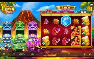 Coco-Loco Cash – Feature in play