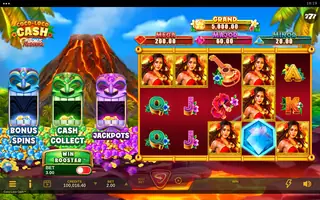 Coco-Loco Cash – Feature in play