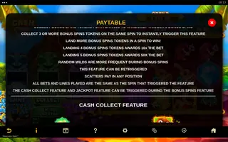 Coco-Loco Cash – Game rules