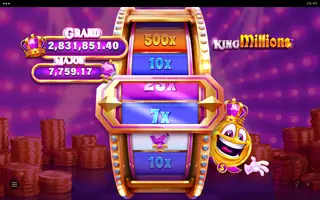 Blazing Bison Gold Blitz King Millions – Bonus round