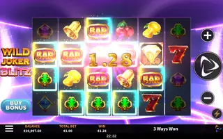 Wild Joker Blitz – Winning spin