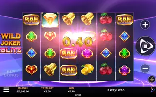 Wild Joker Blitz – Winning spin