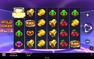 Wild Joker Blitz – Feature in play
