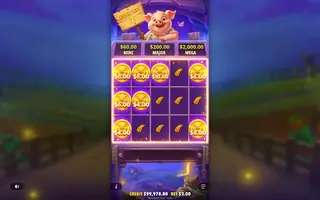 Pig Farm – Feature in play