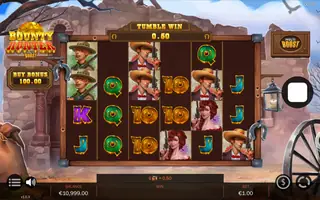 Bounty Hunter MultiBoost – Winning spin