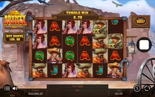 Bounty Hunter MultiBoost – Winning spin