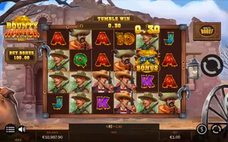 Bounty Hunter MultiBoost – Winning spin