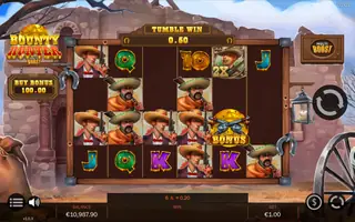Bounty Hunter MultiBoost – Winning spin