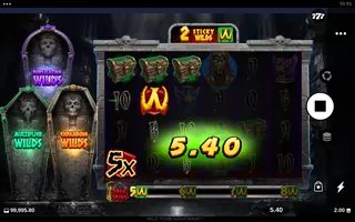 Wild Tomb Nightmare – Winning spin