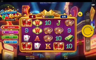 Spinnin’ Riches POWER COMBO – Base game