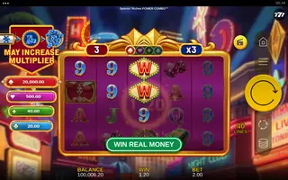 Spinnin’ Riches POWER COMBO – Winning spin