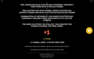 Spinnin’ Riches POWER COMBO – Game rules