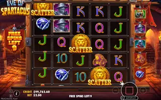 Eye of Spartacus – Free spins