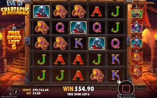 Eye of Spartacus – Free spins