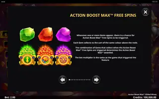 Action Boost Max Gilded Mines – Game rules