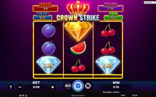 Crown Strike – Hold & Hit 3×3 – Winning spin