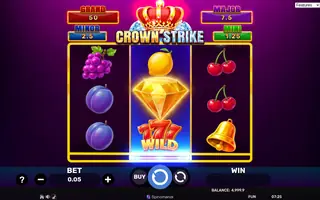 Crown Strike – Hold & Hit 3×3 – Feature in play