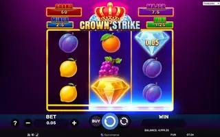 Crown Strike – Hold & Hit 3×3 – Feature in play