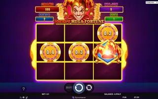 Joker’s Mega Fortune – Blast The Bonus 3×3 – Bonus round