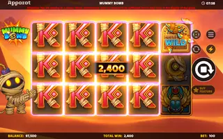 Mummy Bomb – Winning spin